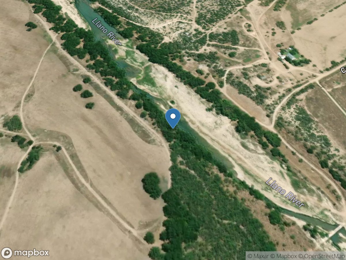 Llano Rv near Junction, TX location