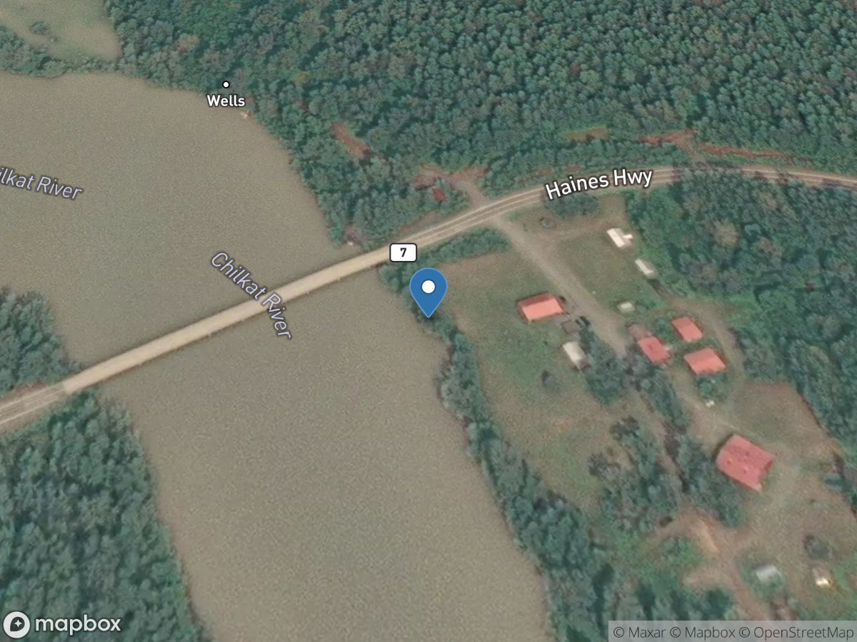 Chilkat River near Klukwan AK location