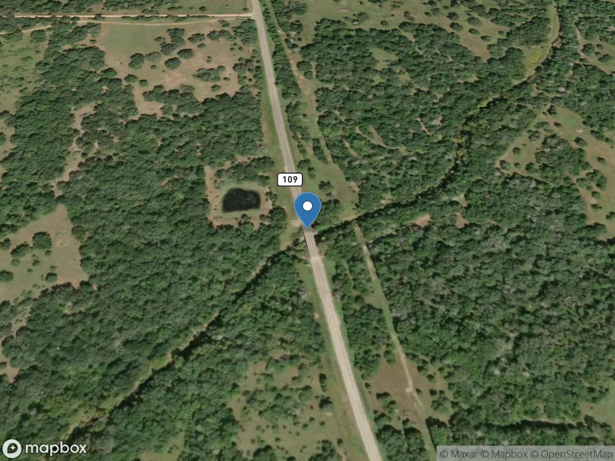 Redgate Creek near Columbus, TX location