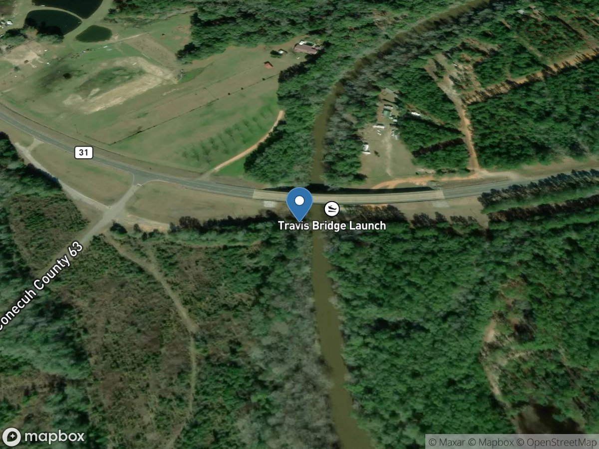 Sepulga River near McKenzie AL location