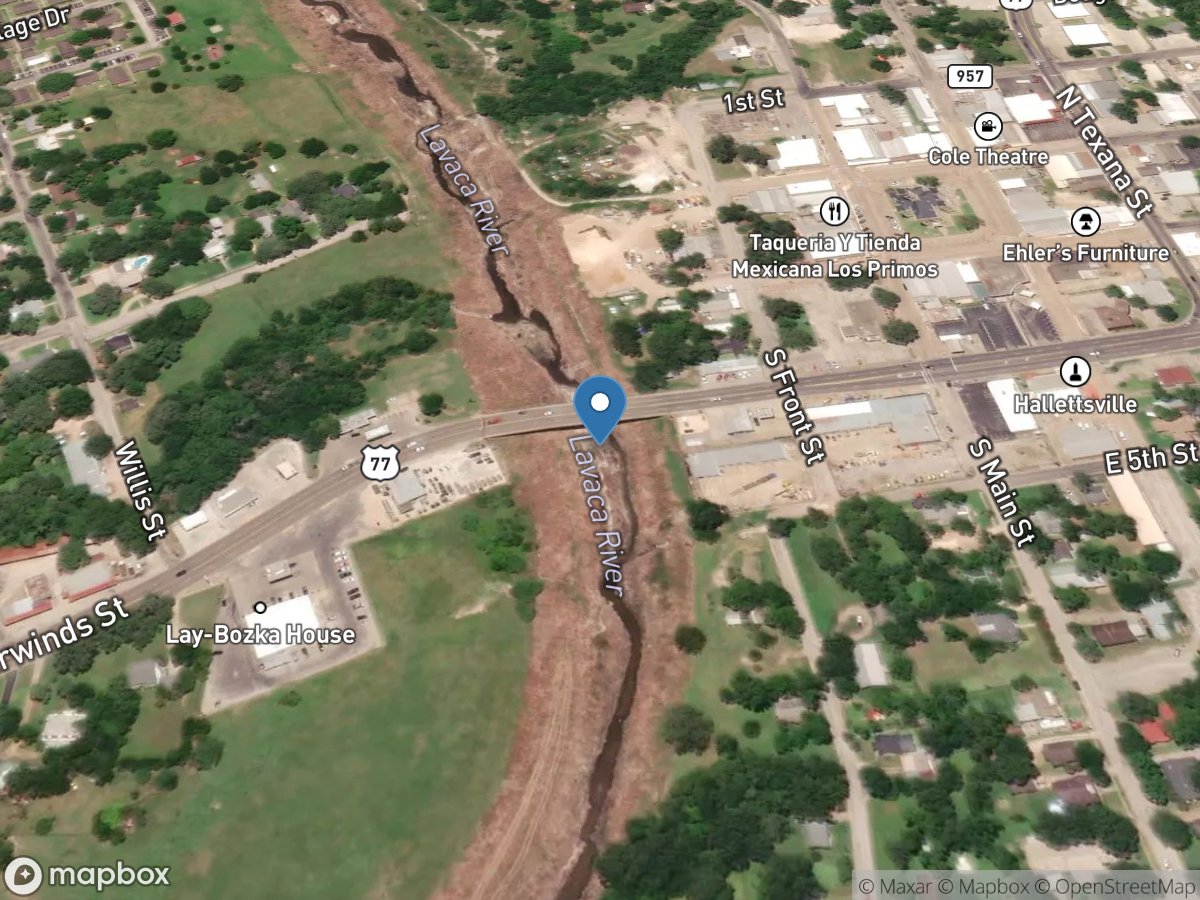 Lavaca Rv at Hallettsville, TX location