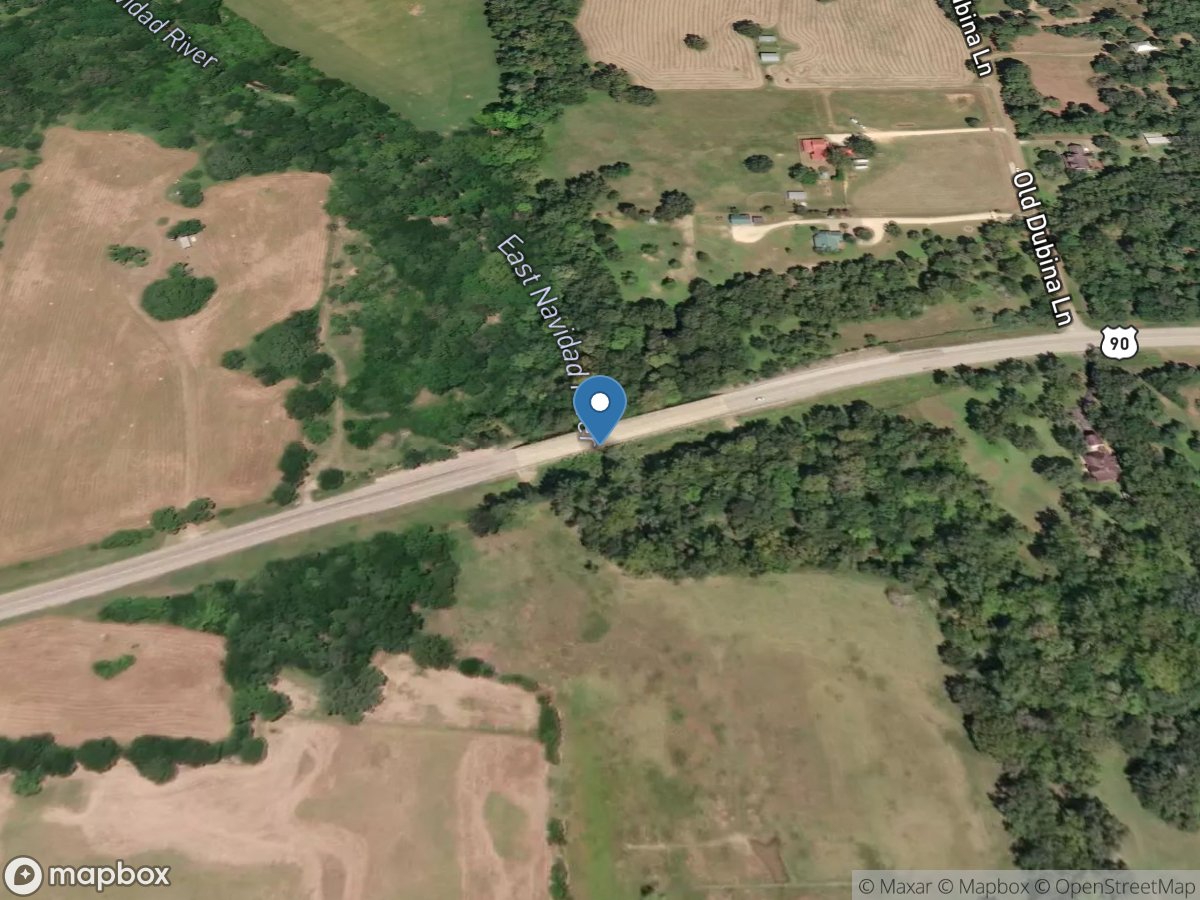 E Navidad Rv at US90 near Weimar, TX location