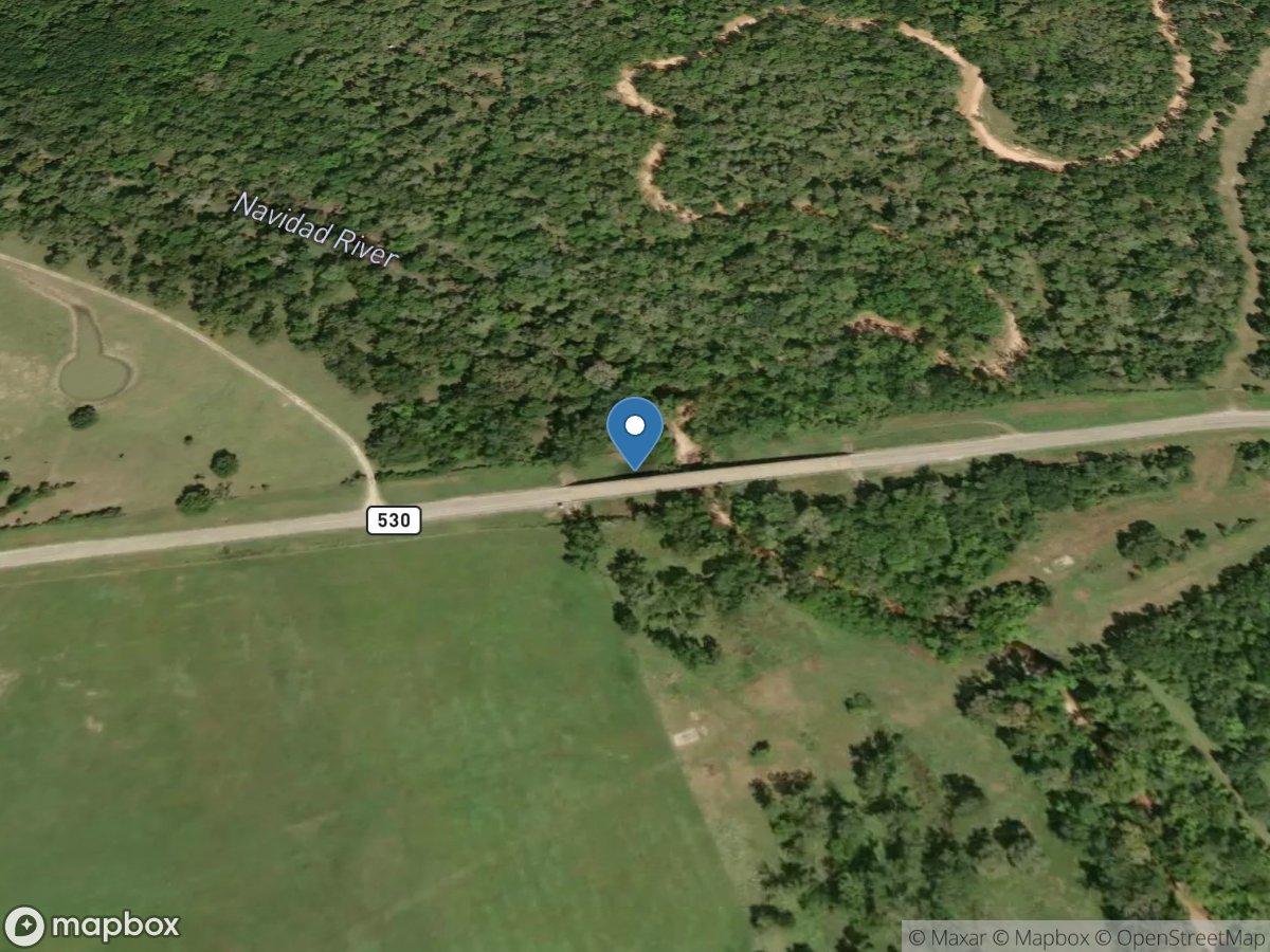 Navidad Rv near Speaks, TX location