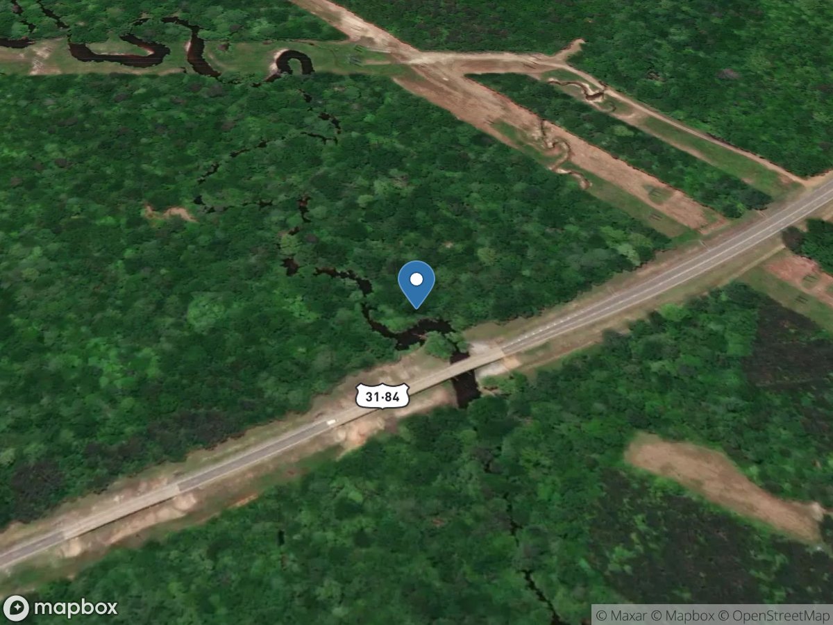 Murder Creek near Evergreen AL location