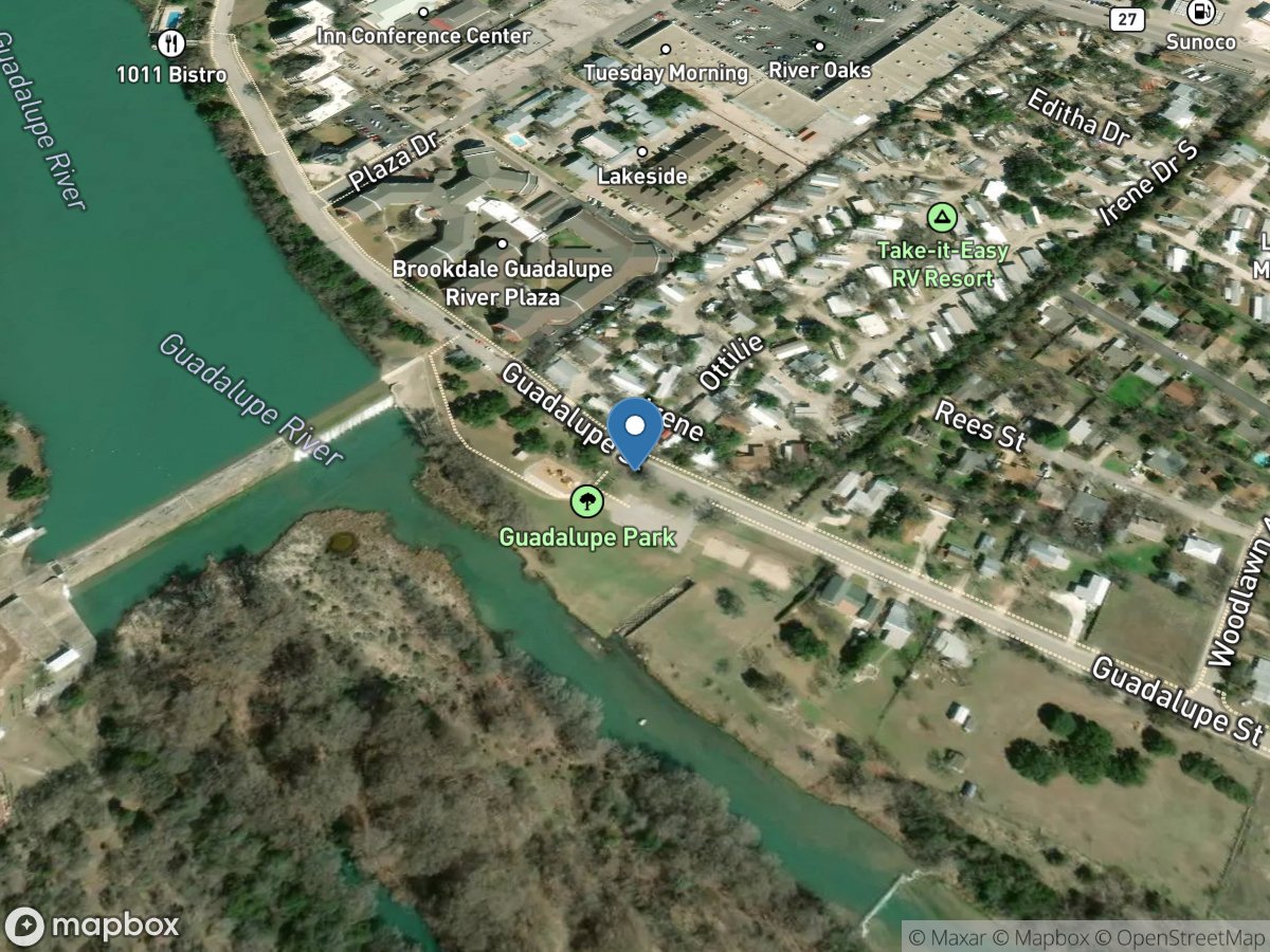 Guadalupe Rv at Kerrville, TX location