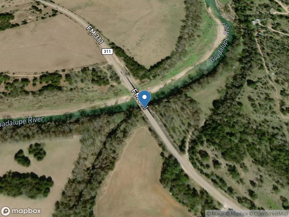 Guadalupe Rv near Spring Branch, TX location