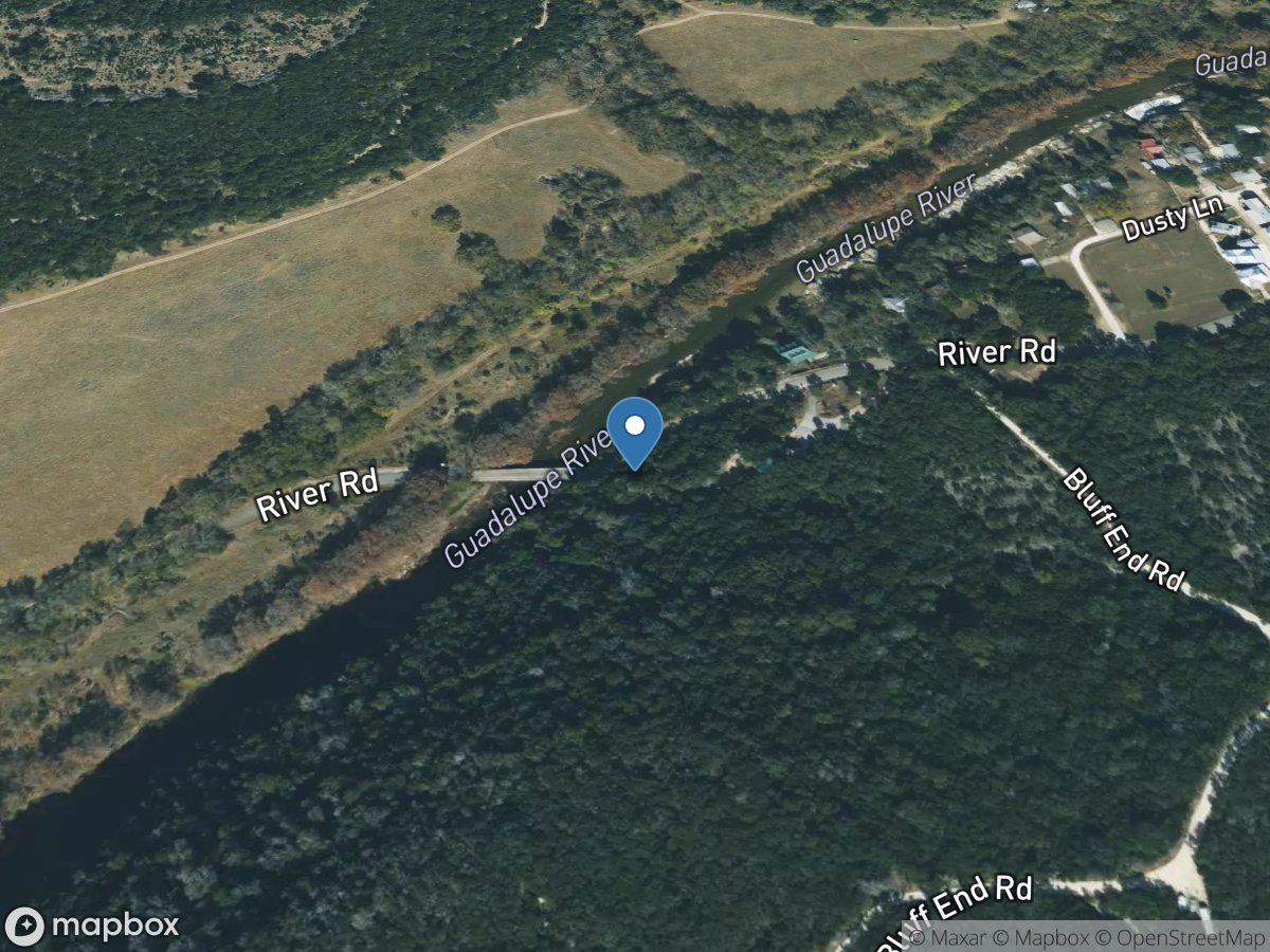 Guadalupe Rv at Third Crossing near Sattler, TX location