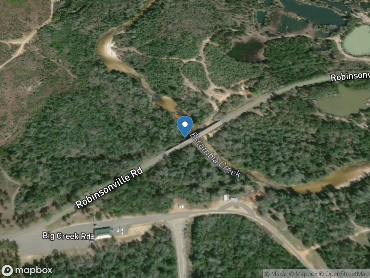 Big Escambia Creek at Sardine Branch near Stanley Crossroad location