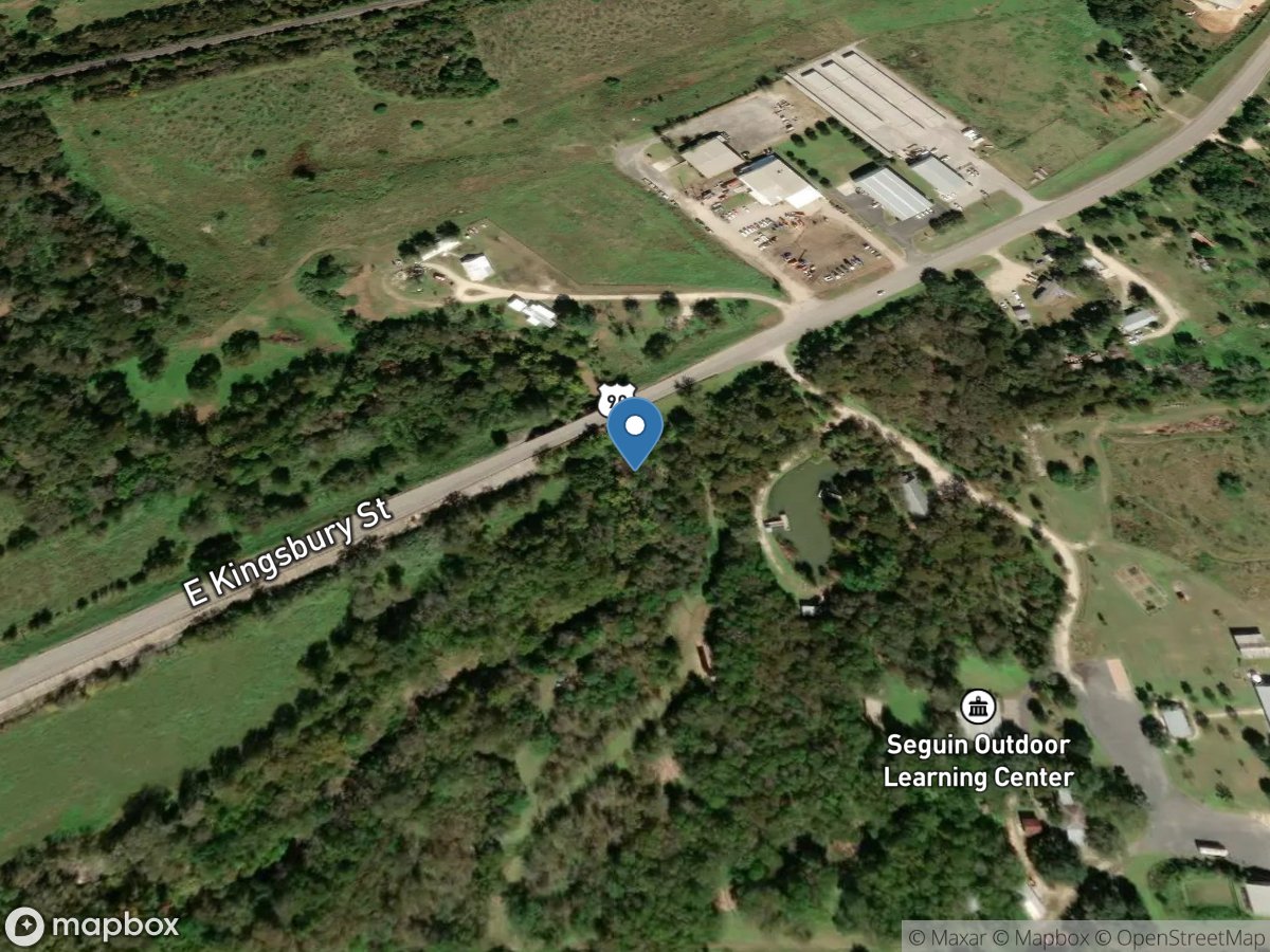 Geronimo Creek near Seguin, TX location