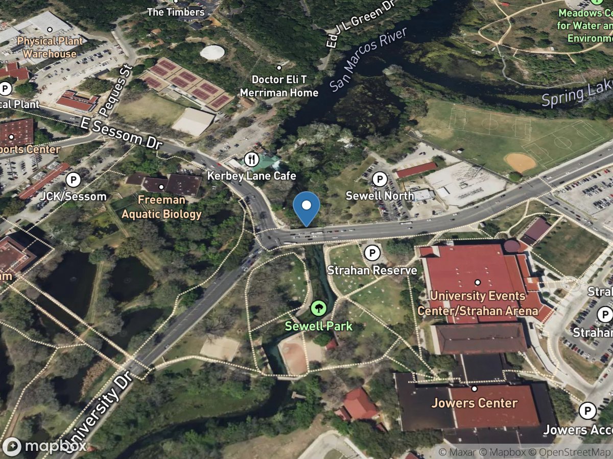 San Marcos Springs at San Marcos, TX location