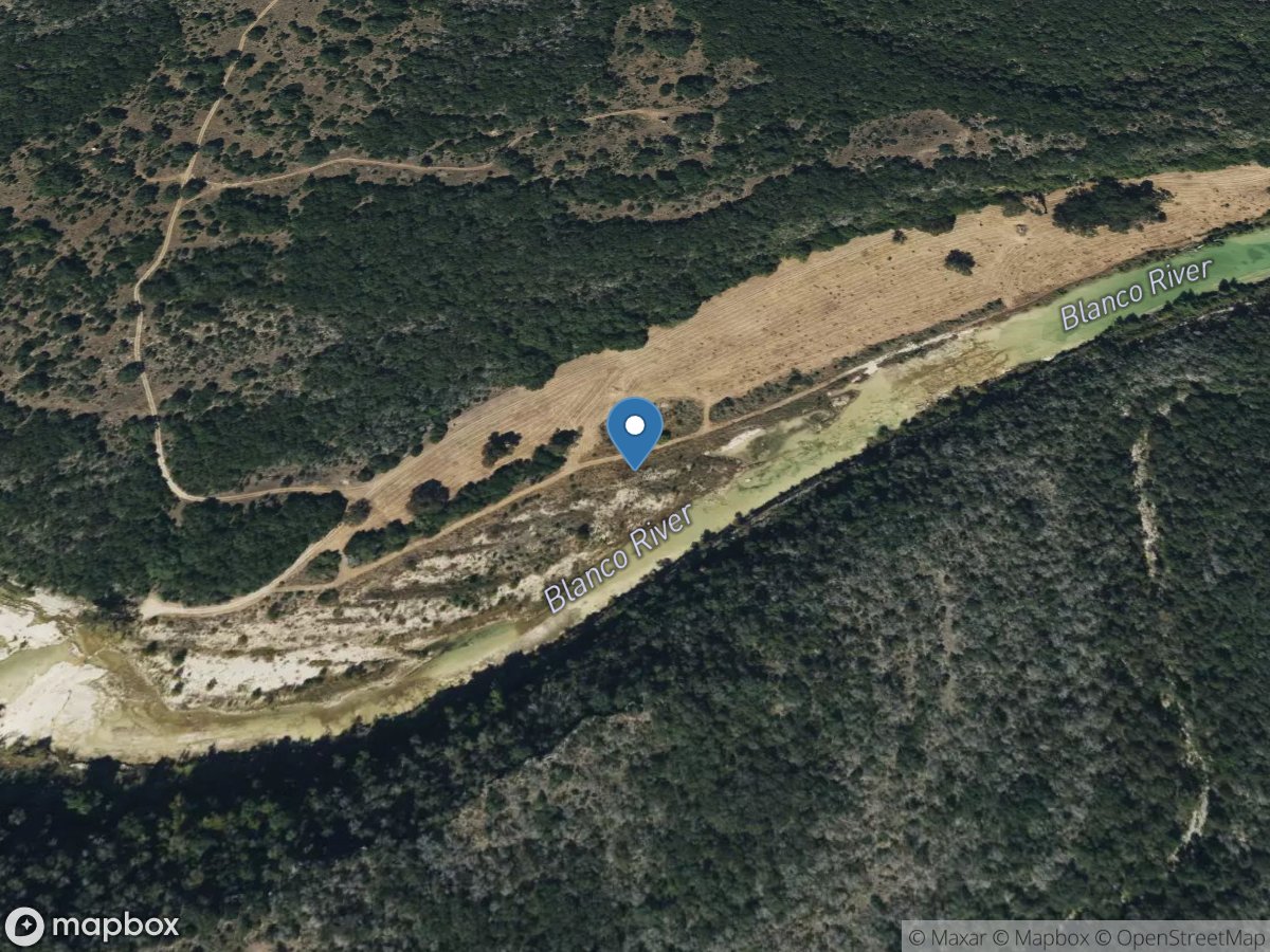 Blanco Rv at Halifax Rch near Kyle, TX location