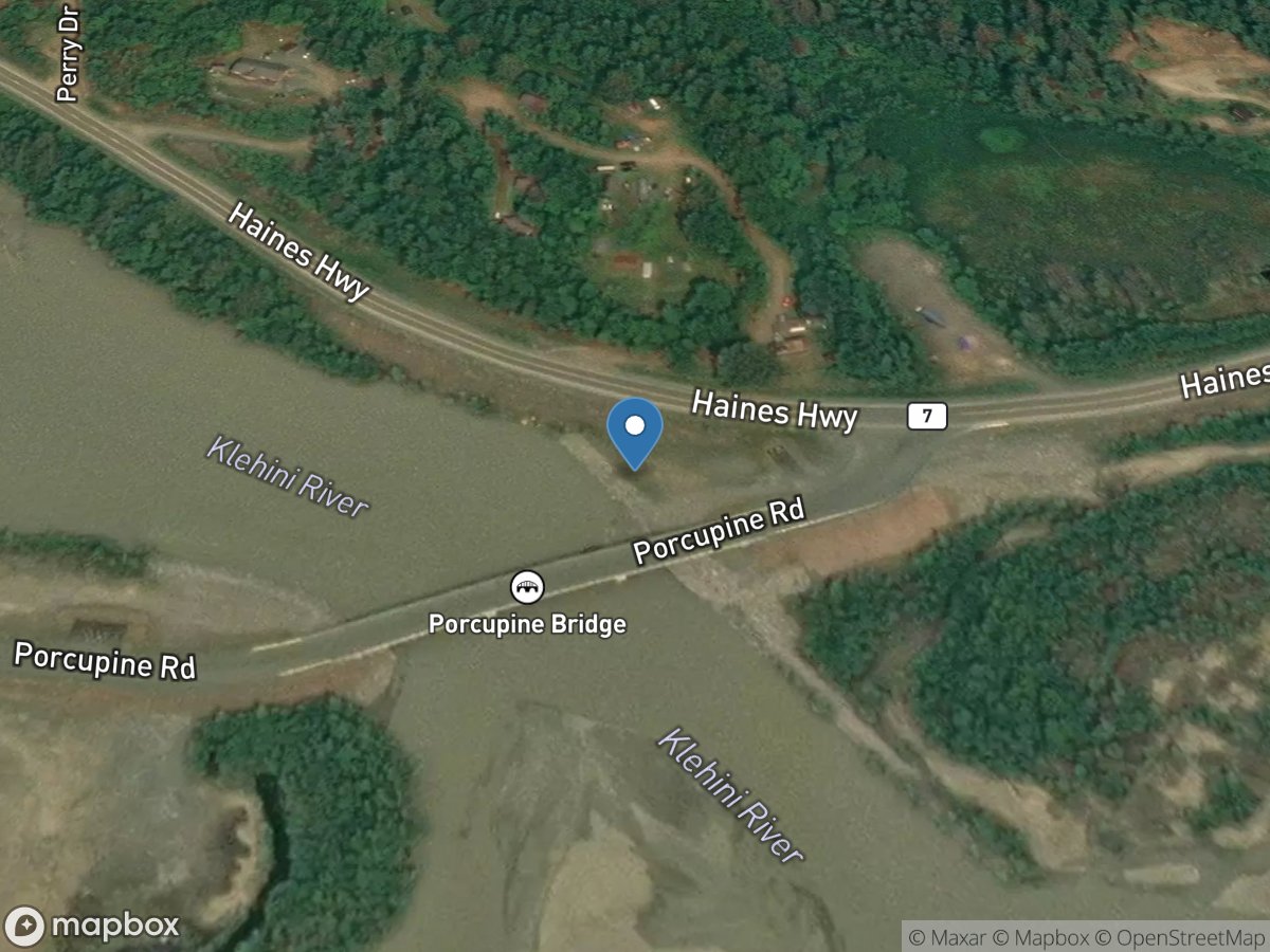 Klehini River near Klukwan AK location