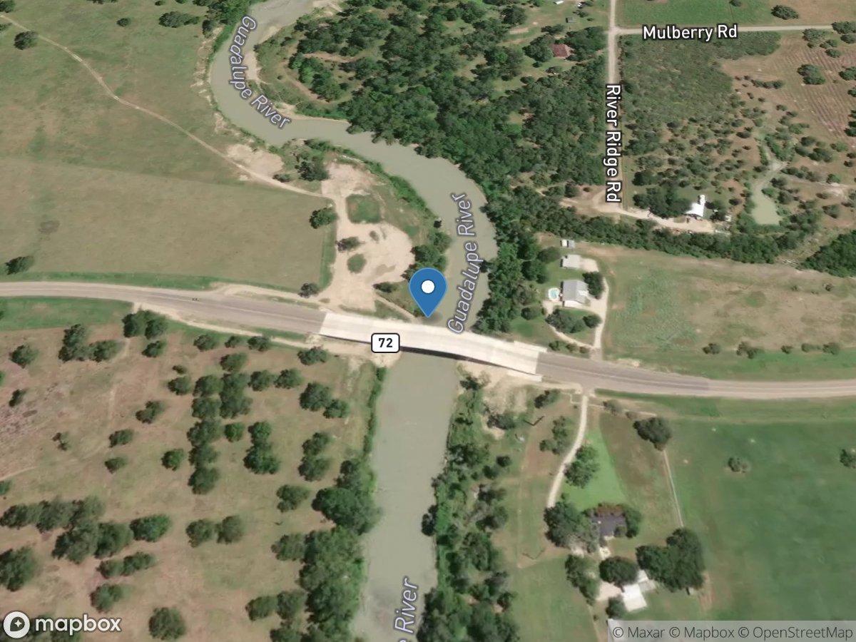 Guadalupe Rv at Cuero, TX location