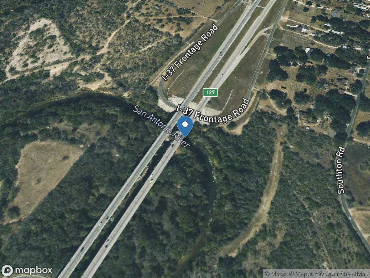 San Antonio Rv near Braunig Lake near Elmendorf, TX location