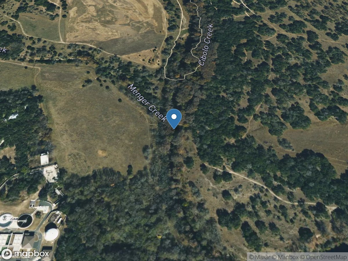Cibolo Creek near Boerne, TX location