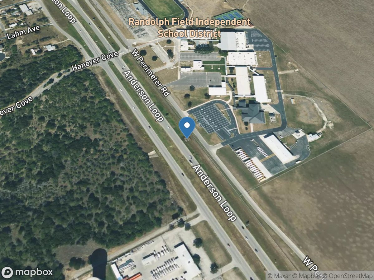 Randolph Field ISD Drain at SH 1604, Converse, TX location