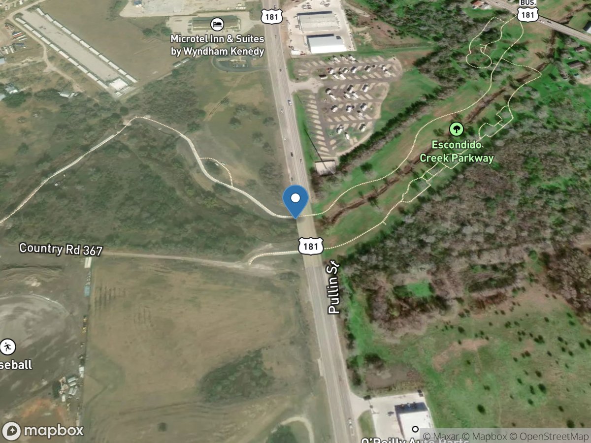 Escondido Creek at Kenedy, TX location