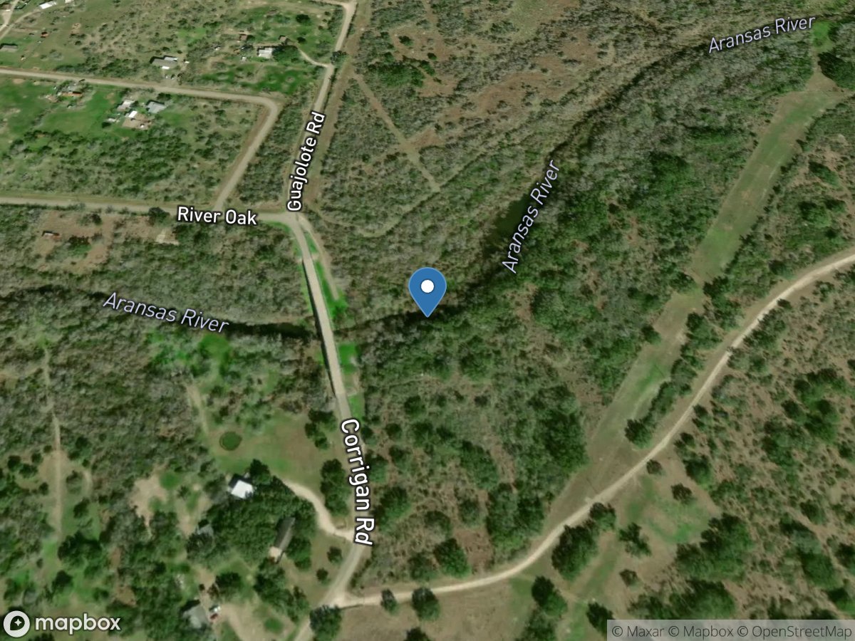 Aransas Rv near Skidmore, TX location