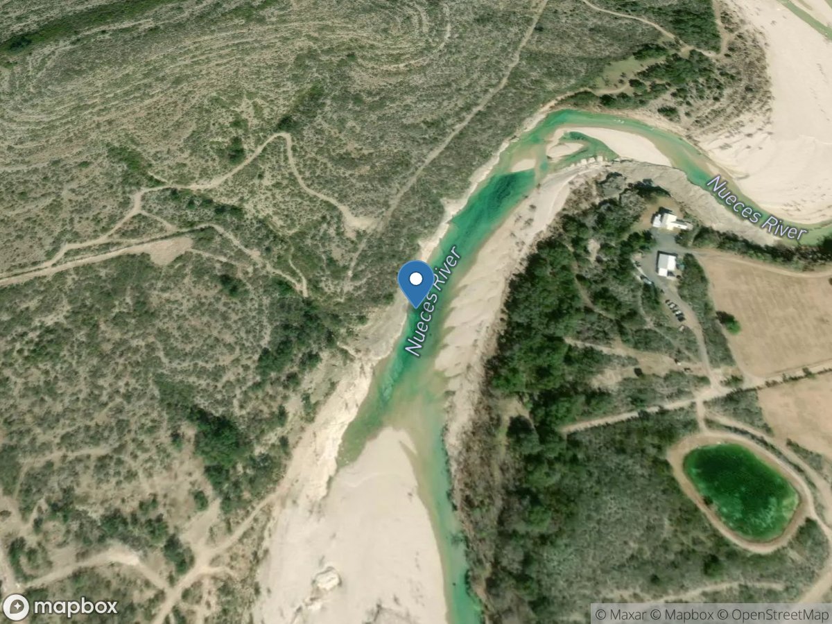 Nueces Rv at Laguna, TX location