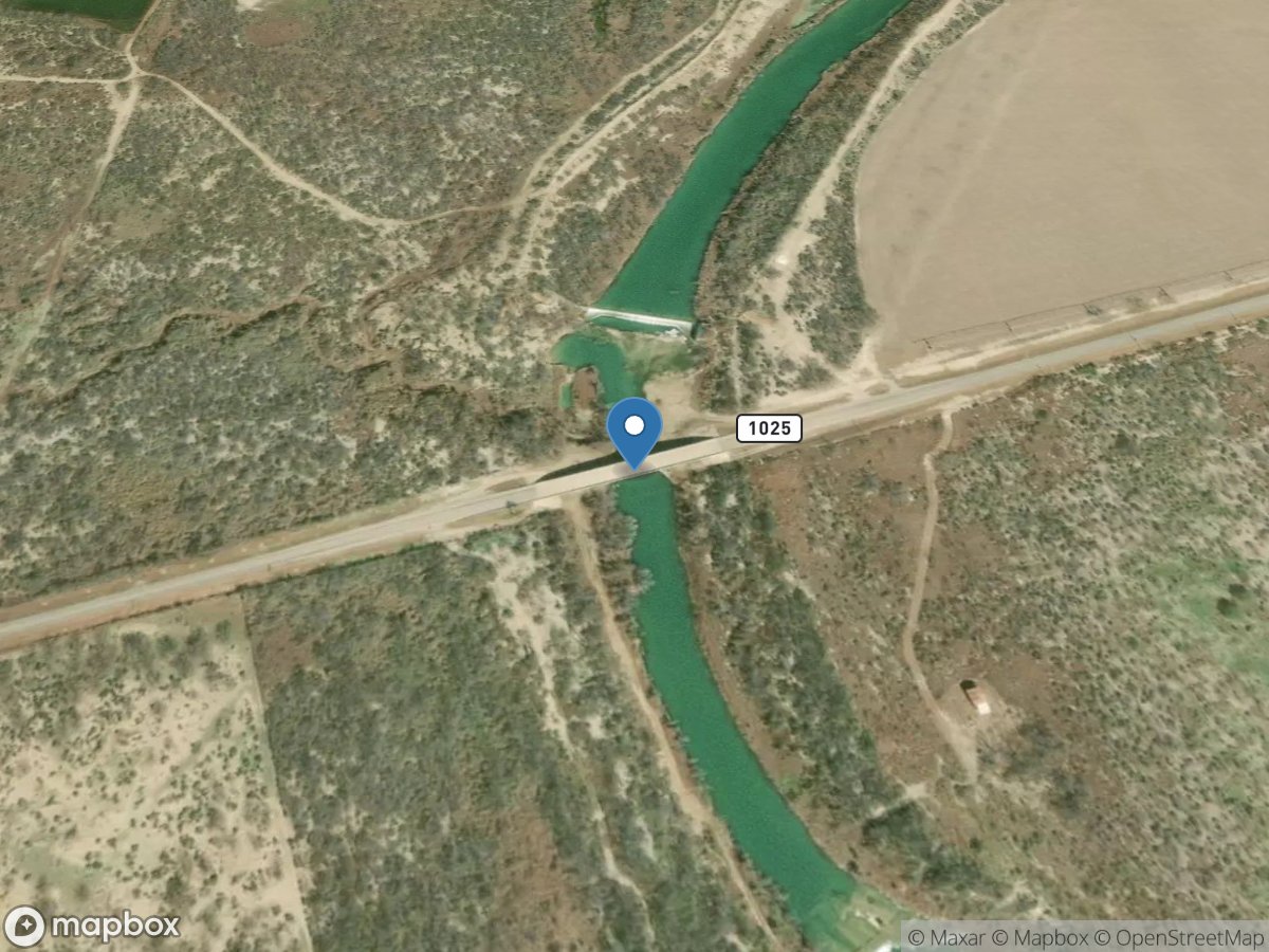 Nueces Rv at FM 1025 near Crystal City, TX location