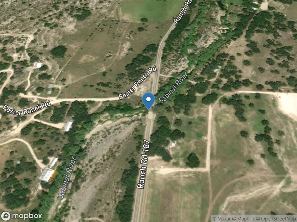 Sabinal Rv bl Mill Creek near Vanderpool, TX location