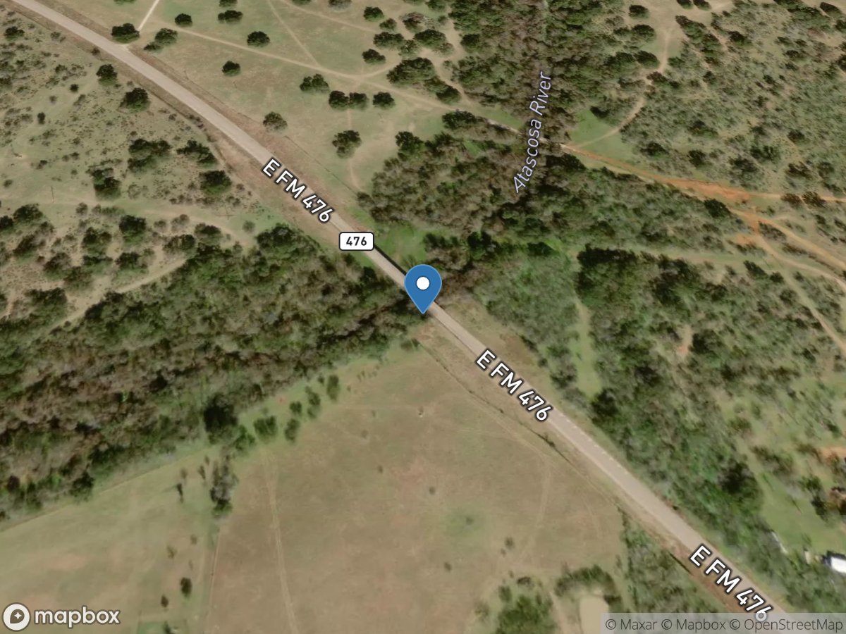 Atascosa Rv at FM 476 near Pleasanton, TX location