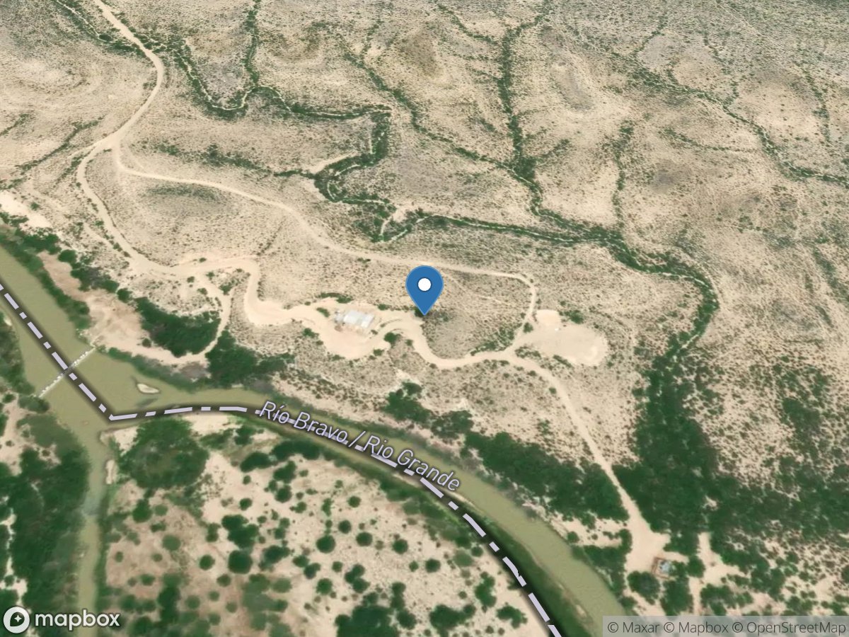 TCEQQW Rio Grande at Foster Rh near Langtry, TX location