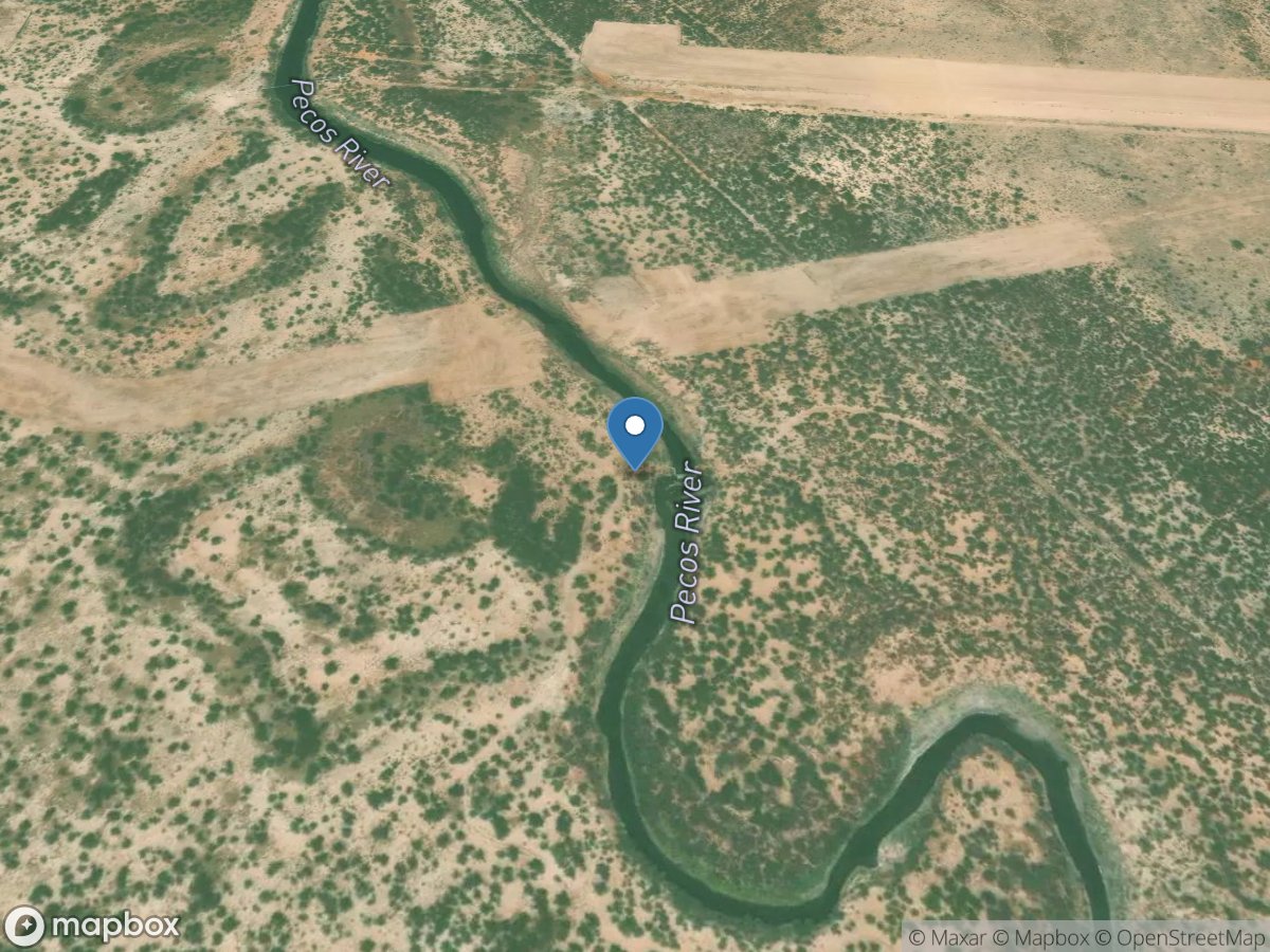 Pecos Rv near Girvin, TX location