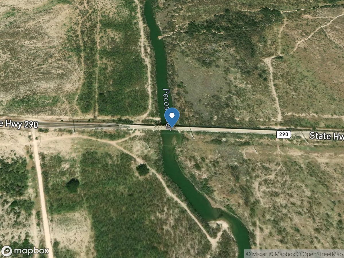 Pecos Rv near Sheffield, TX location