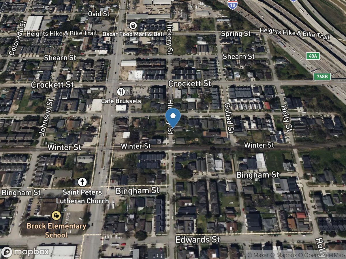 Hickory LID Outflow, Houston, TX location