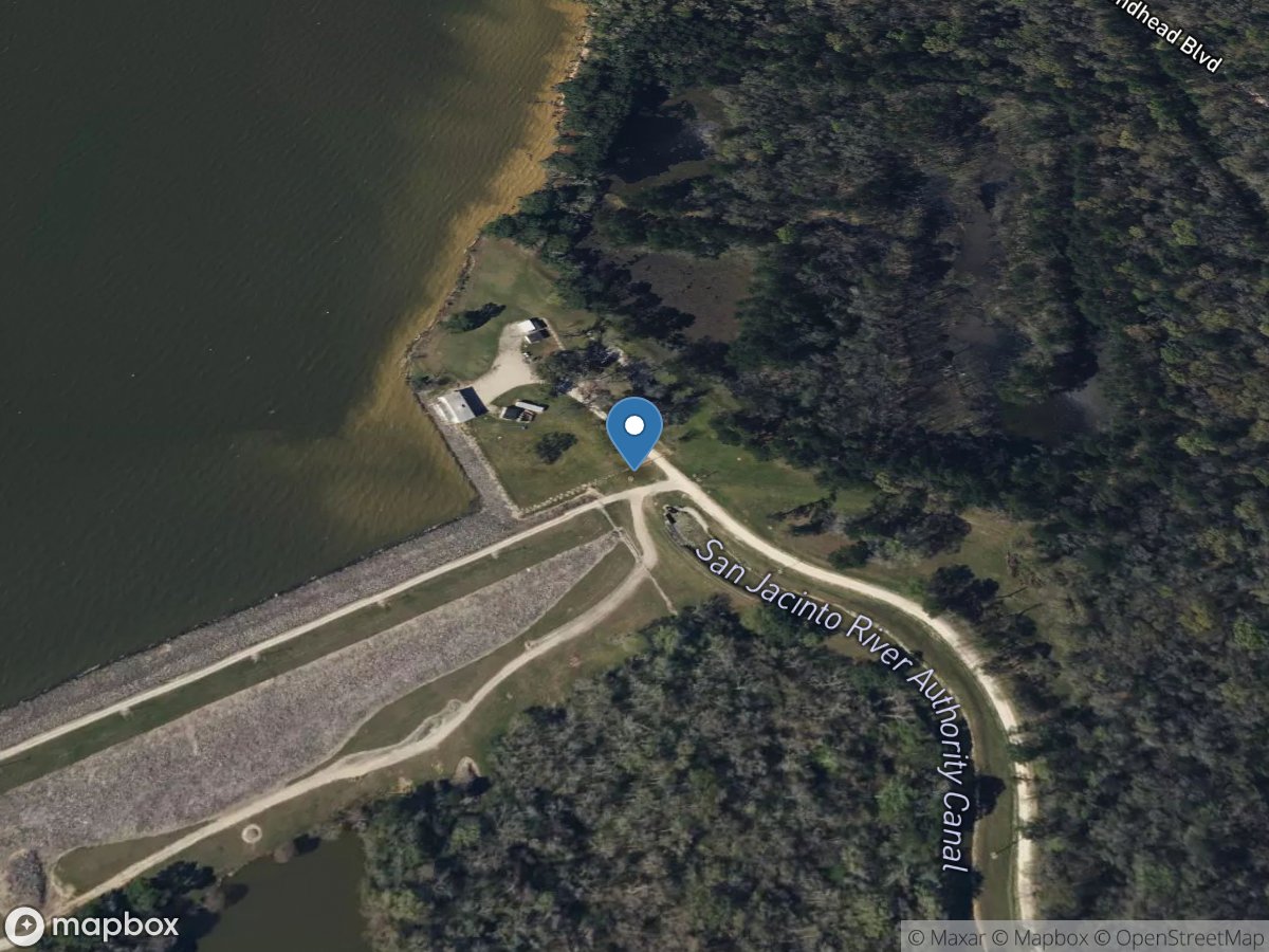 SJRA East Industrial Canal near Crosby, TX location