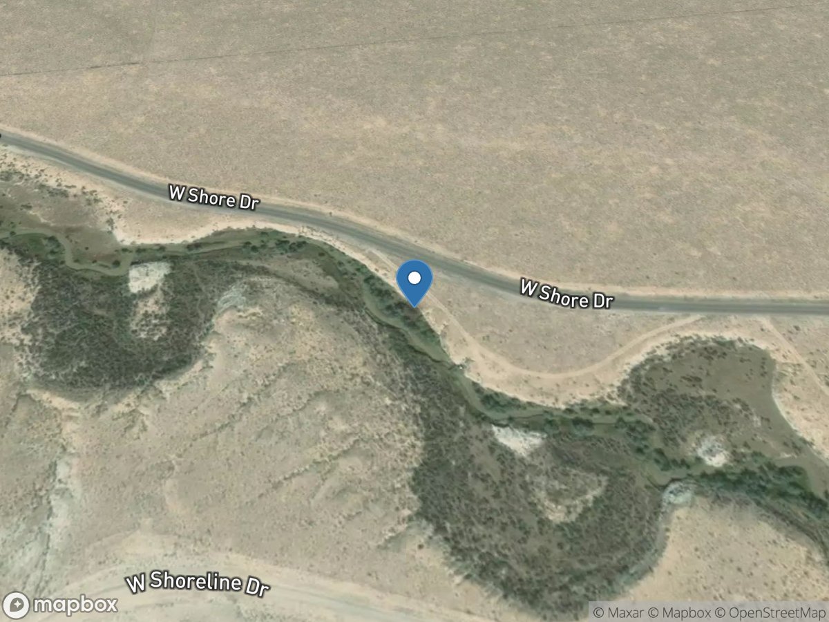 Muddy Creek near Shoshoni, WY location