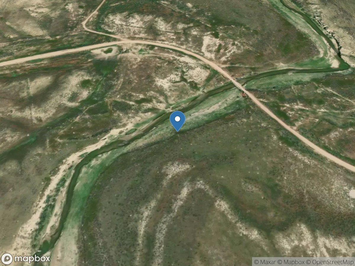 Salt Creek near Sussex, WY location