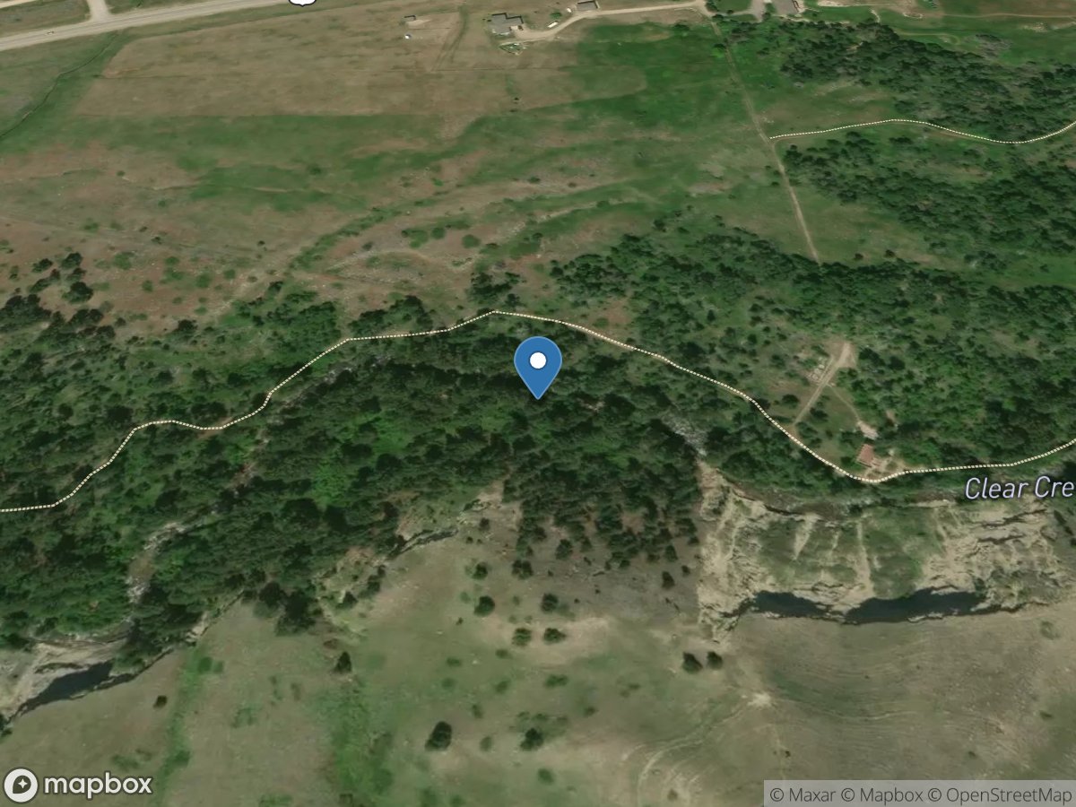 Clear Creek near Buffalo, WY location