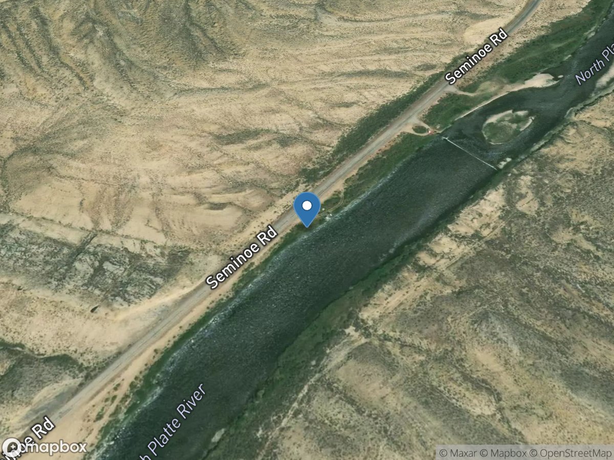 N Platte Riv above Seminoe Reservoir, near Sinclair, WY location