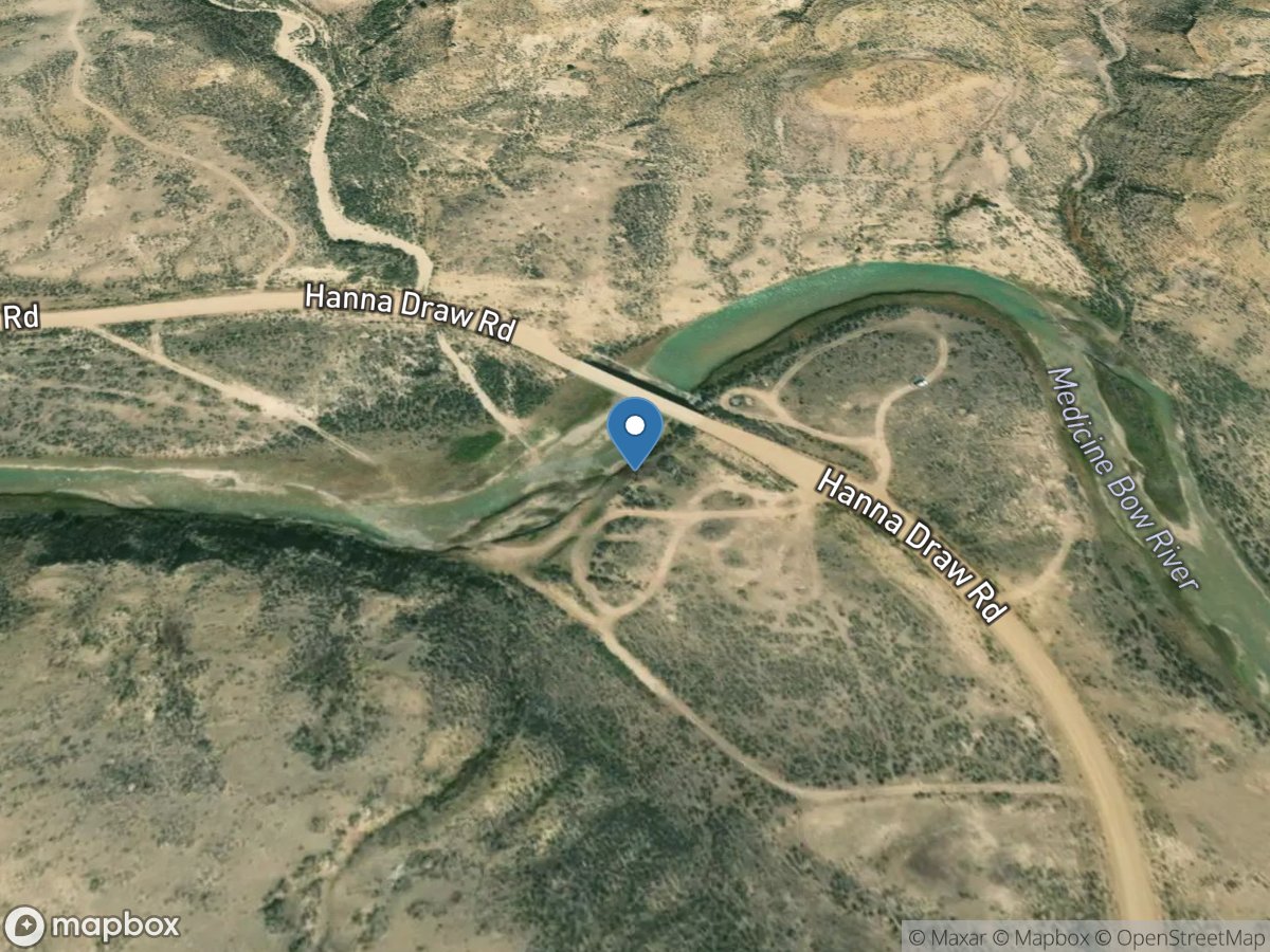 Medicine Bow River above Seminoe Reservoir, near Hanna, WY location