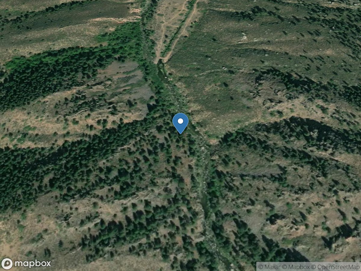 Deer Creek IN Canyon, near Glenrock, WY location