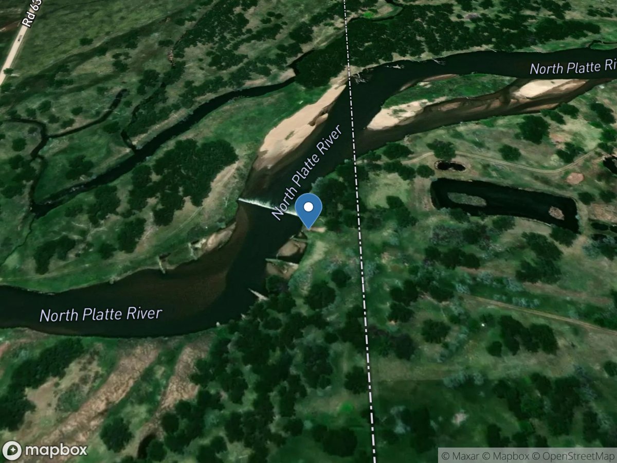 North Platte River at Wyoming-Nebraska State Line location