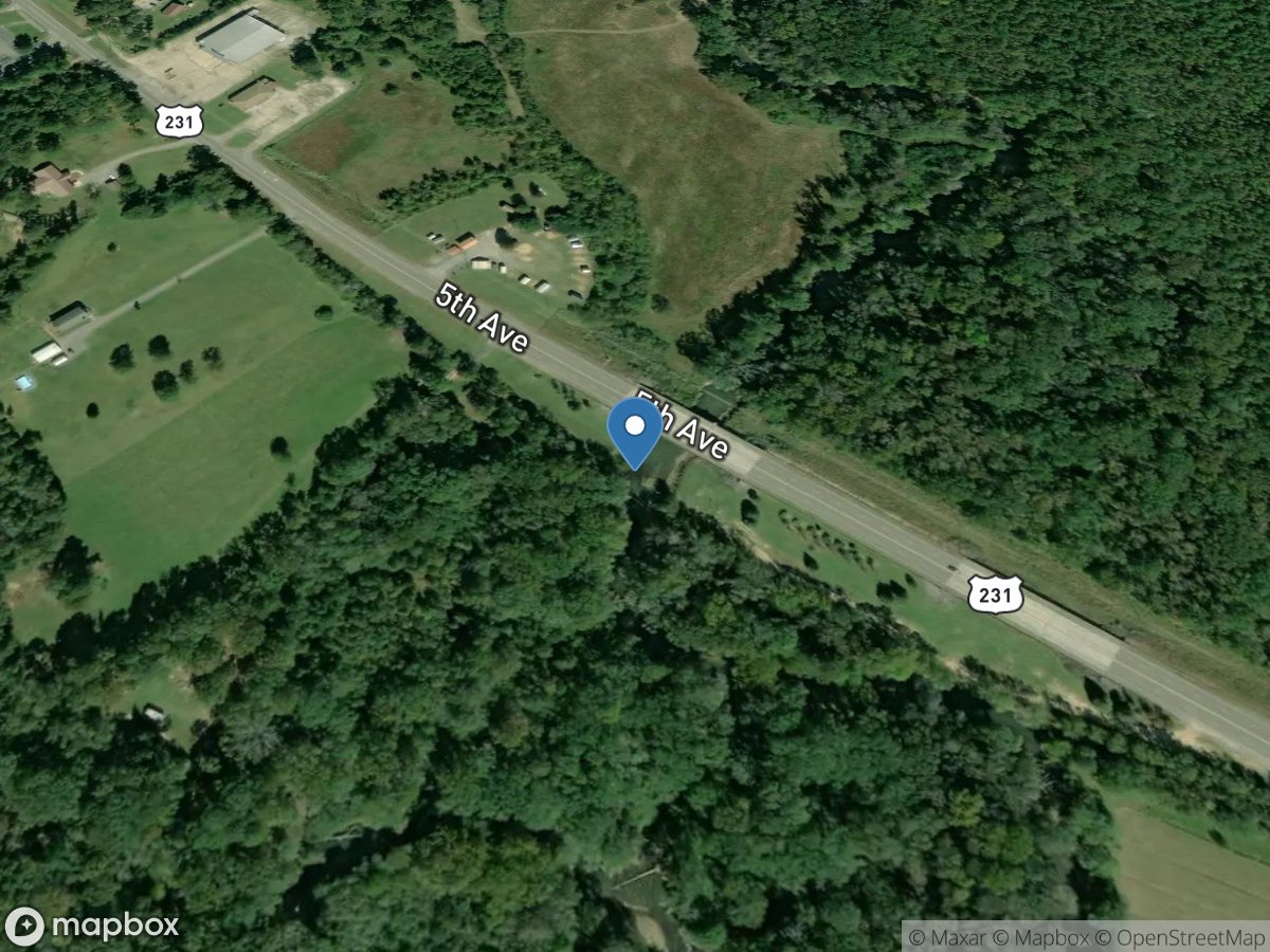 Big Canoe Creek at Ashville AL location