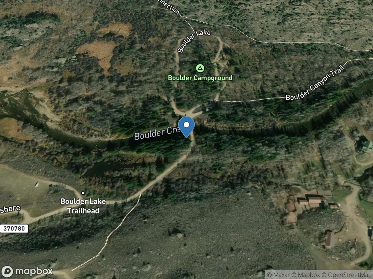 Boulder Creek above Boulder Lake, near Boulder, WY location