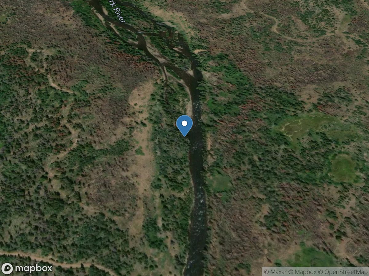 Blacks Fork near Millburne, WY location