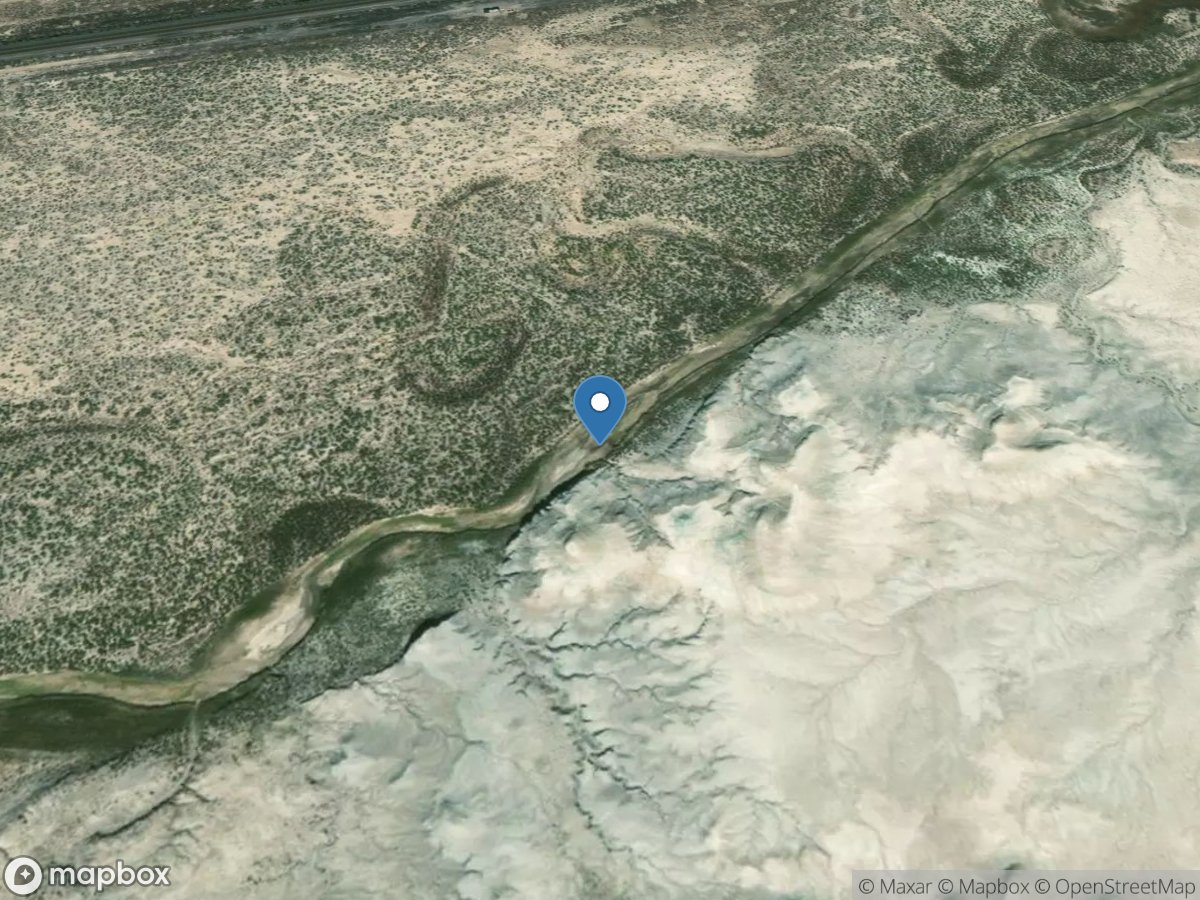 Muddy Creek near Hampton, WY location