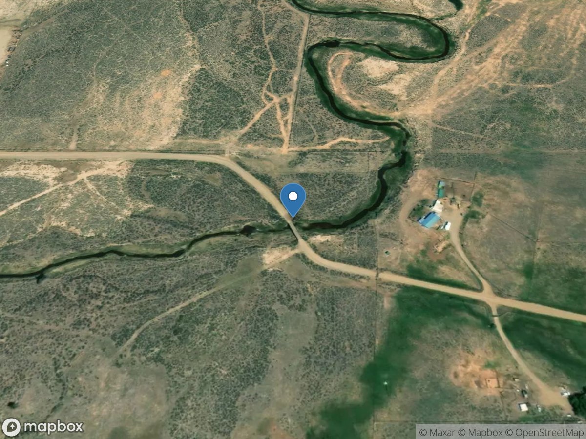 Muddy Creek below Young Draw, near Baggs, WY location