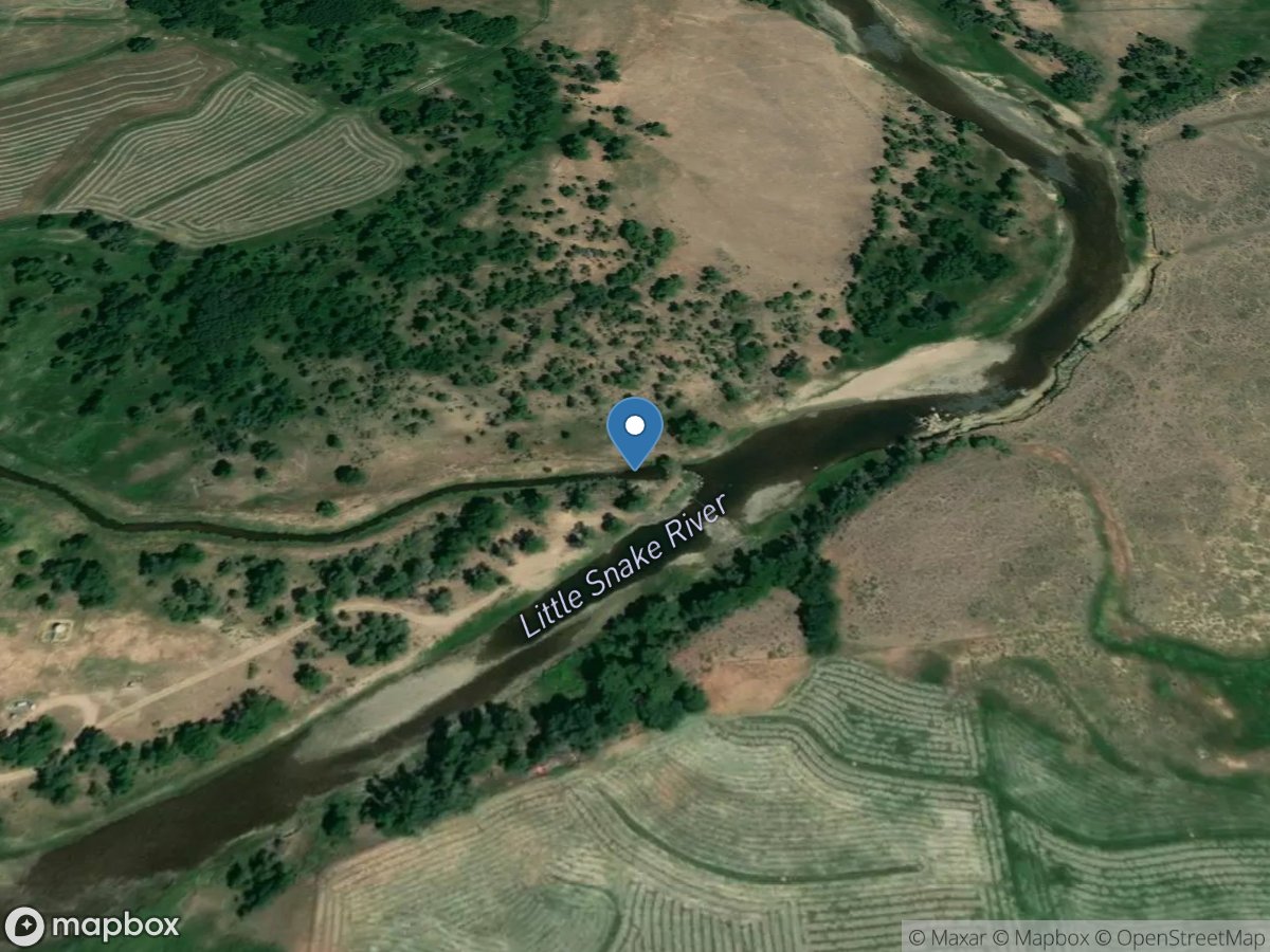 Gibson Blair Ditch near Baggs, WY location