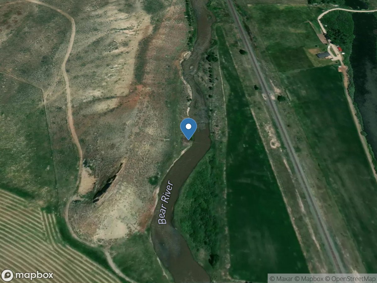 Bear River below Smiths Fork, near Cokeville, WY location