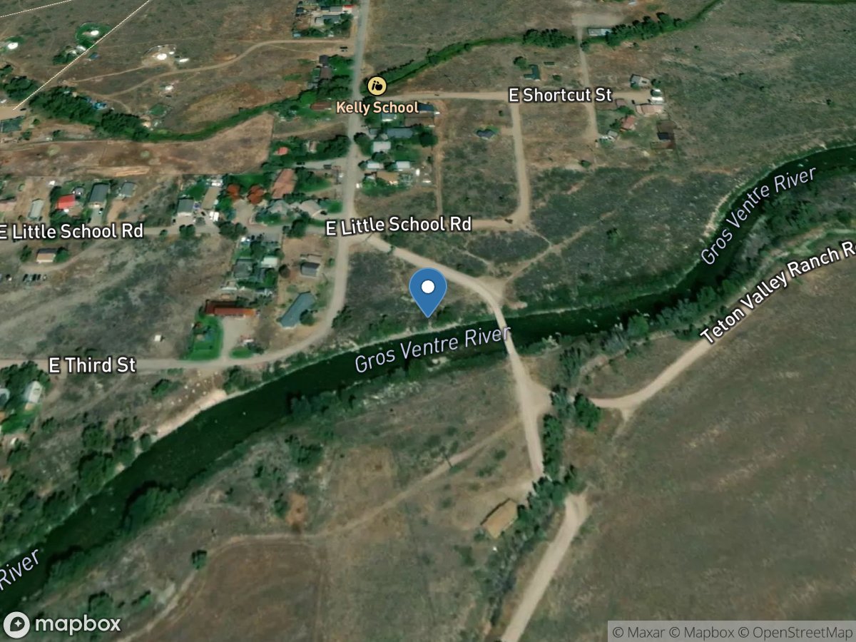 Gros Ventre River at Kelly, WY location