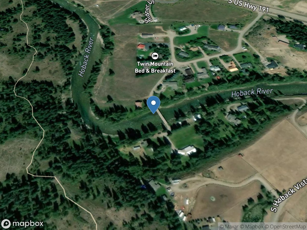 Hoback River near Jackson, WY location