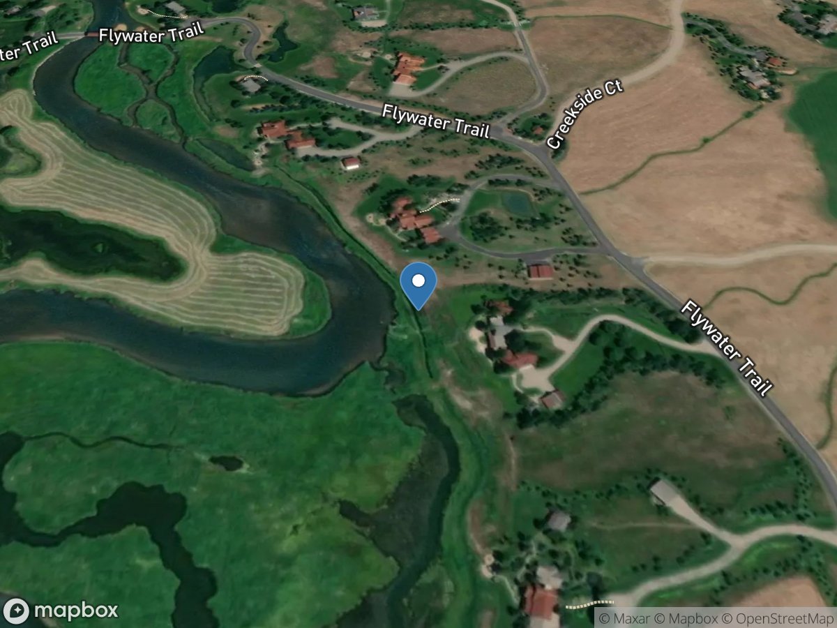 Salt River above Reservoir, near Etna, WY location