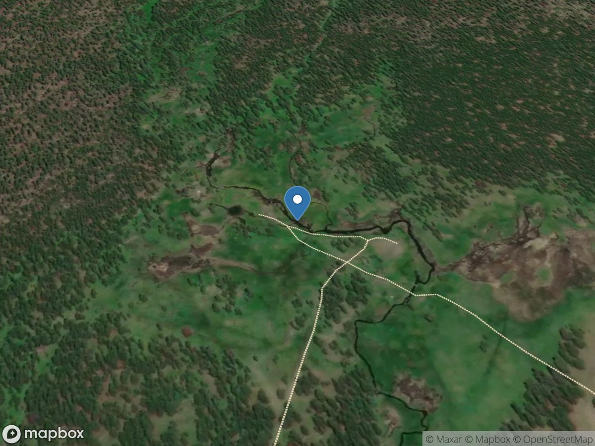 Huckleberry Creek at Huckleberry HS inflow H-4 location