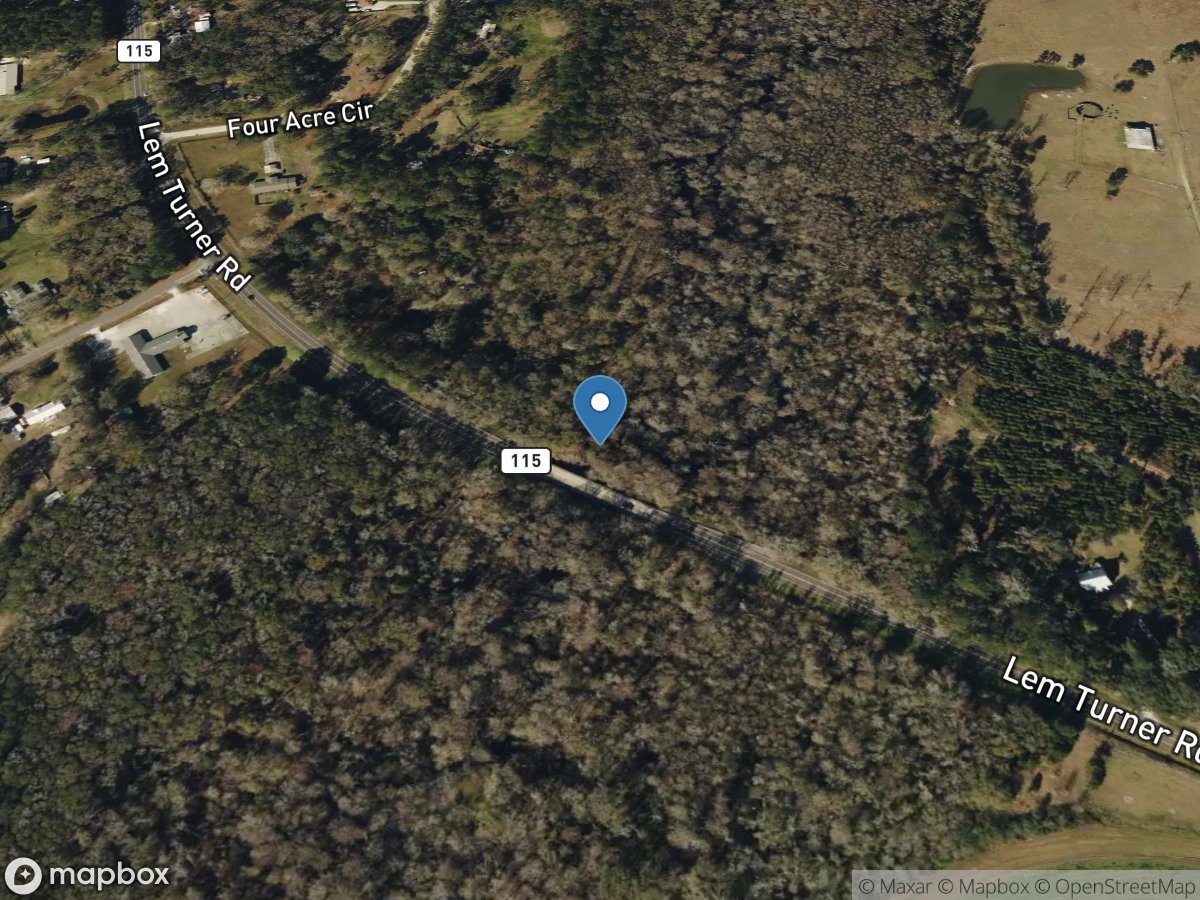 Thomas Creek at Sh 115 near Callahan, Fla. location